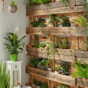 Jardín Vertical Ecológico de Madera